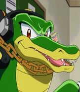Vector the Crocodile in Sonic X