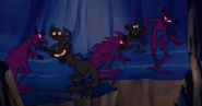 Fantasia 1940 Red and Brown Monsters