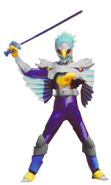 Cobalt Phoenix Ranger (Knight form)