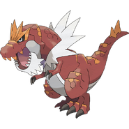Tyrantrum as Momma Dino