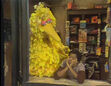 Episode 0682- David keeps falling asleep in Hooper's Store as Big Bird tries to help keep him awake