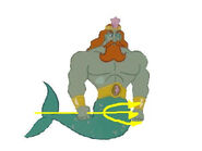 King Neptune as Stove