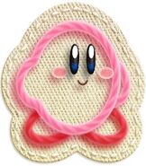 Kirby in Kirby's Epic Yarn