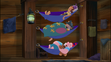 Sharky Bones and Smee snoring