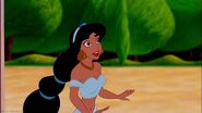 Princess Jasmine as Ariel