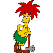 Sideshow bob as Jafar