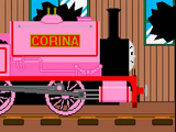 Corina the Shy Pink Engine