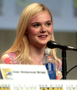 Elle Fanning speaks at the 2014 San Diego Comic Con.