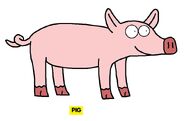 Emmett's ABC Book Pig