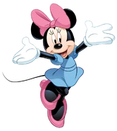 Minnie Mouse as Bo Peep