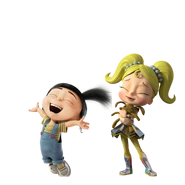 Anna Banana and Agnes Gru.
