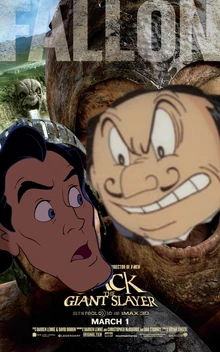 Norbert as General Fallon and Gaston as the Small Head