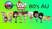 The Loud House 80s AU