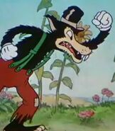 The Big Bad Wolf as Lefou