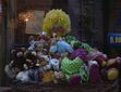 Big Bird and Telly sleeping in Bedtime Stories and Songs
