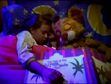 Leona from (Between The Lions) was sleeping in bed in Leona's Sleepover
