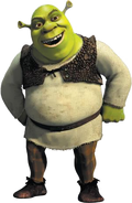 Shrek as the Winter Warlock