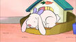 Daffodil sleeping in Shun Gets In The Game