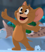Jerry mouse his thumbs up