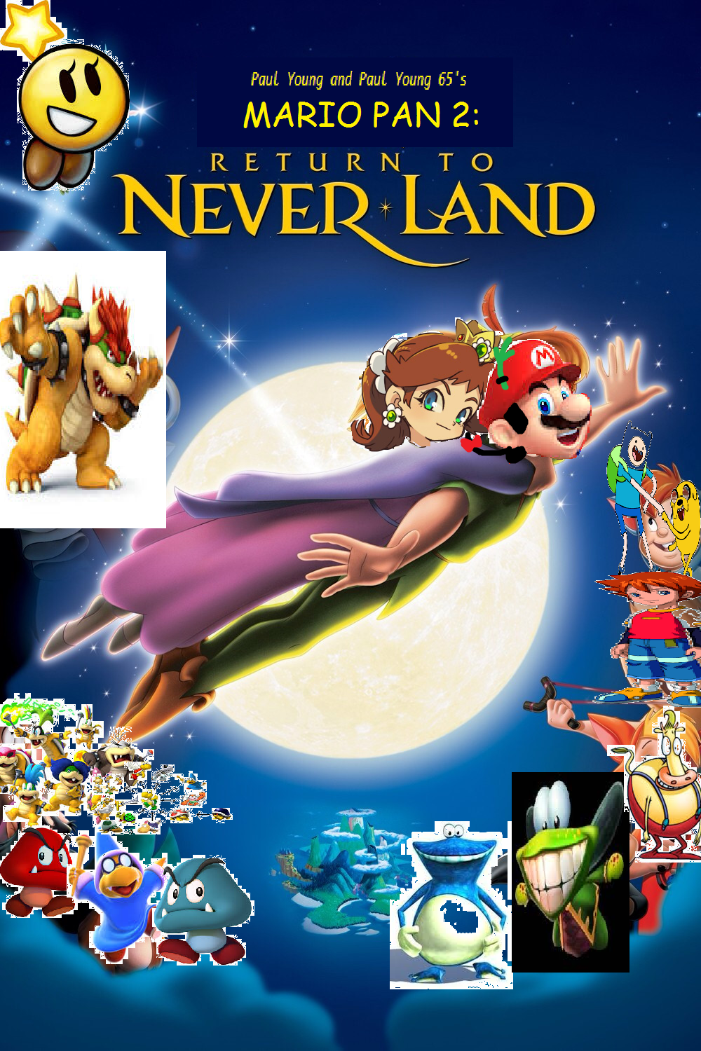 Mario Pan 2: Return to Neverland (Paul Young and Paul Young 65's Style), The Parody Wiki