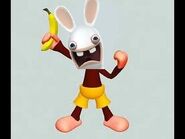 Rabbids as Monkeys