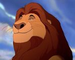 Mufasa as Louie's Father