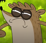 Rigby is very Angry