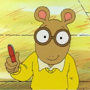 Arthur Read as the Seahorse Herald