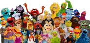 Muppets and Sesame Street Characters