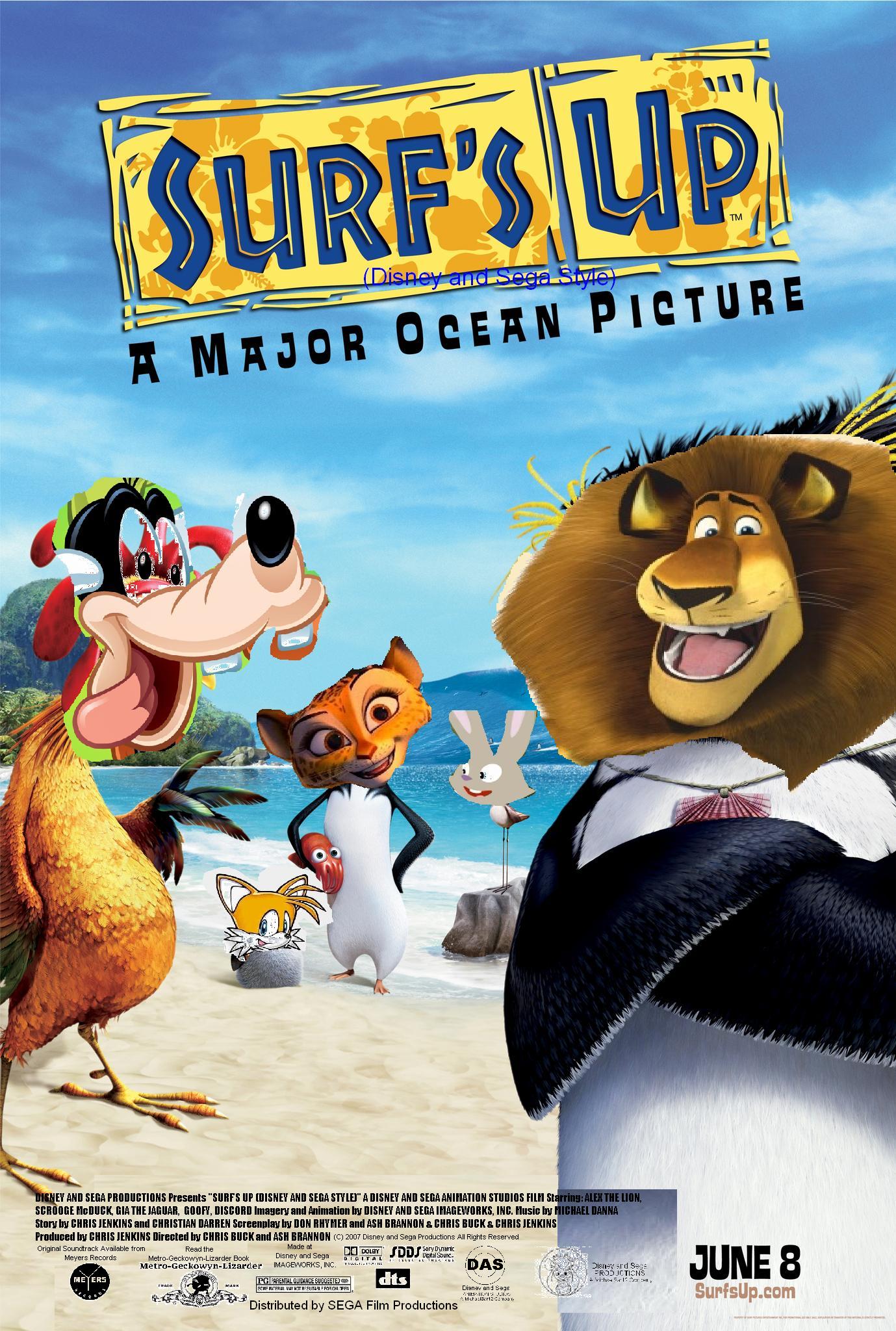 Surf S Up Disney And Sega Style The Parody Wiki Fandom