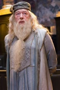 Dumbledore as Prof. Neweyes