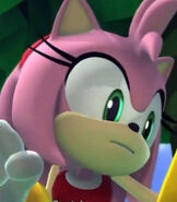 Amy Rose in Sonic Lost World