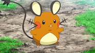 Dedenne as The Cat