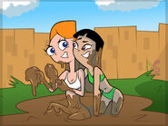 Commission candace stacy mudfight by toongrowner dbys8kj-fullview