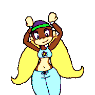 Tiny kong moving hips