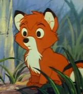 Young Tod in The Fox and the Hound