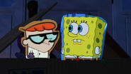 Spongebob and dexter in the box