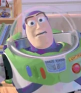 Buzz Lightyear as Abominable Snowman