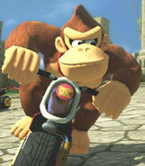 Donkey Kong in Mario Kart 8
