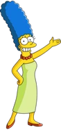 Marge Simpson as Mother in Portrait