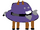 Fancy Scary the Monster Purple Hat