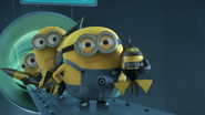 Minions get out way