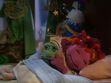 Allegra sleeping in Waiting for Grandma