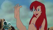 Ariel's feet and toes