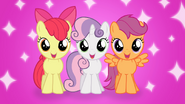 Apple Bloom, Sweetie Belle, Scootaloo,