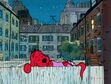 Clifford The Big Red Dog was sleeping in Clifford Grows Up