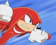 Knuckles as Comet