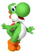 Yoshi as Darwin