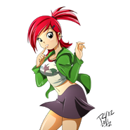 Frankie Foster anime character