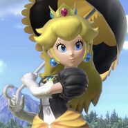 Princess Peach as Aunt Fanny